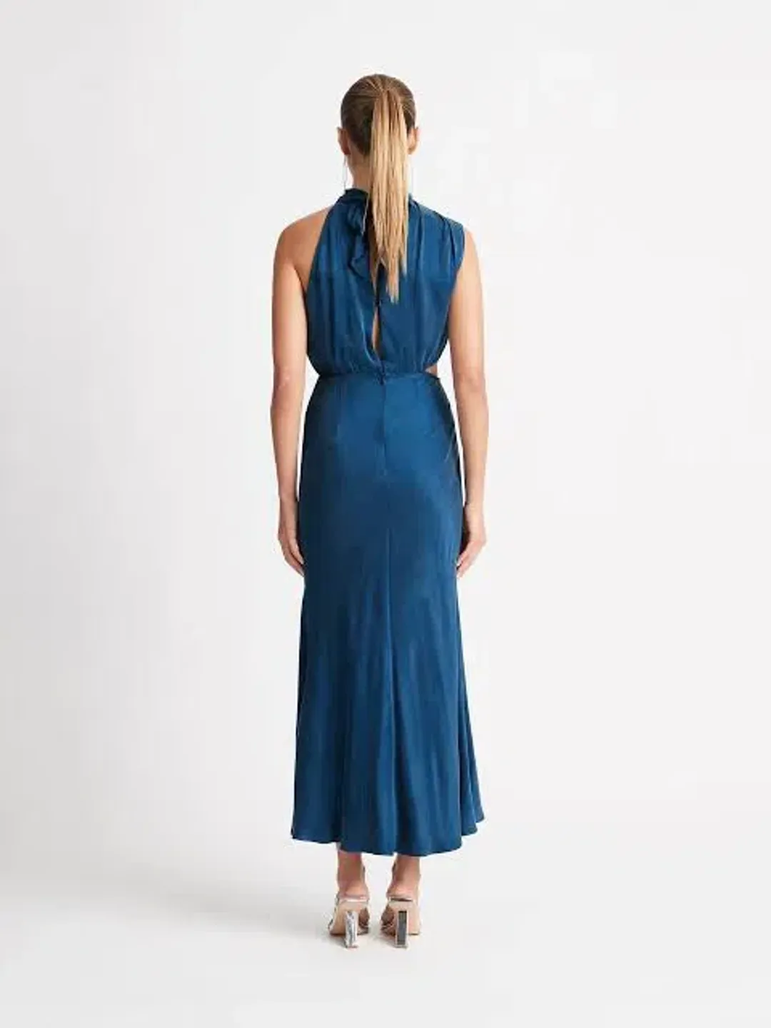 Sheike Park Ave Dress Blue Size 14 for rent on The Volte - main image