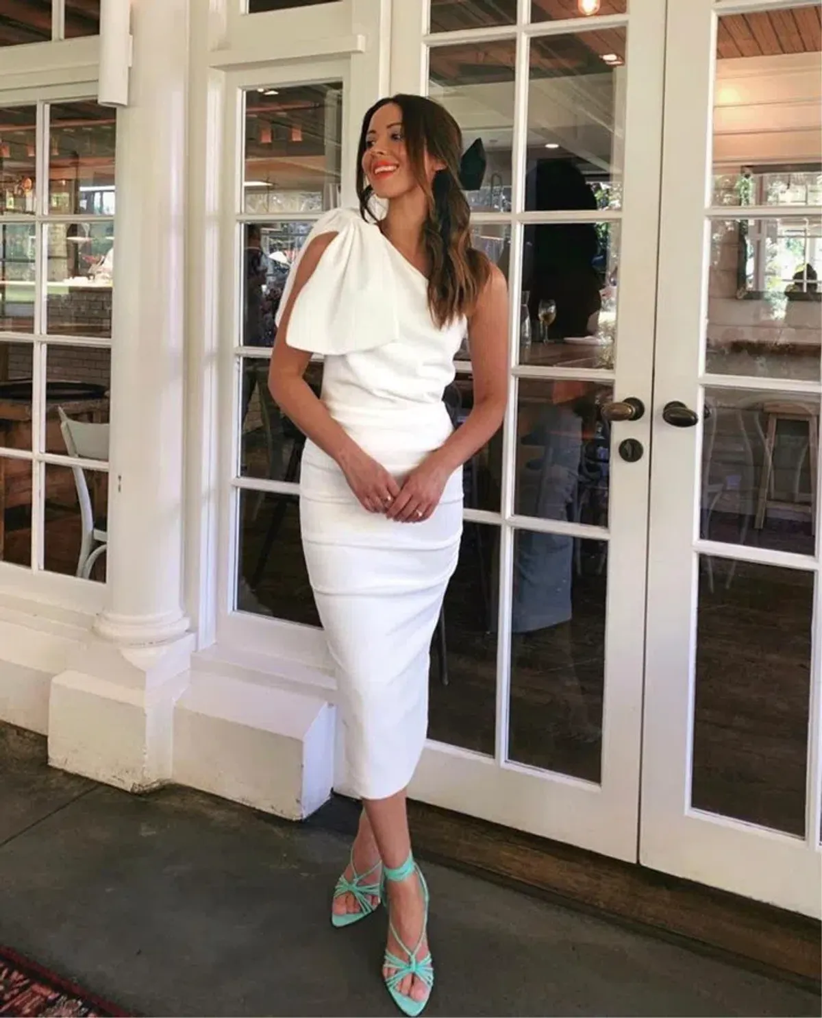 Sheike Verona Dress White Size 16 - Image 4