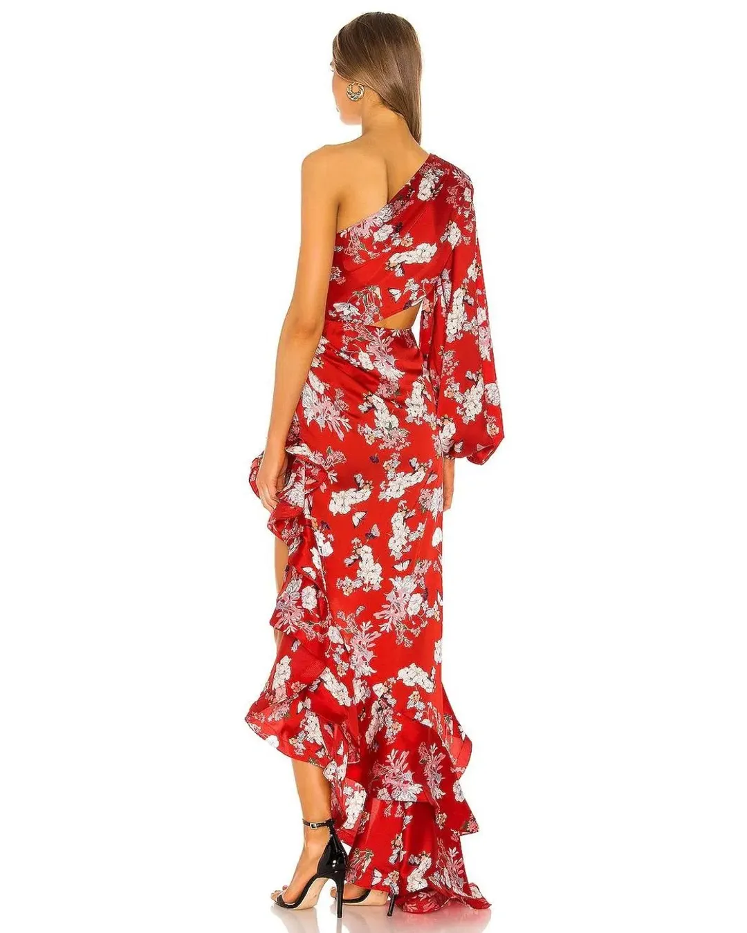 Bronx and Banco Tokio Gown Red Size 10 for rent on The Volte - main image