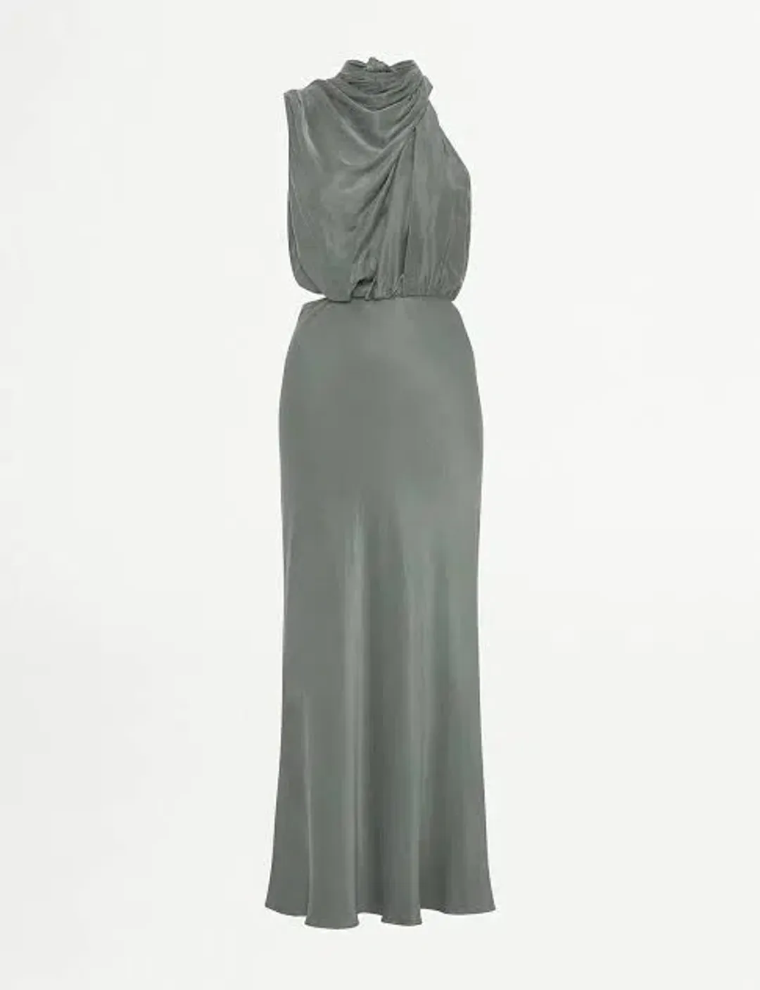 Sheike Park Ave Dress in Sage Size 16 for rent on The Volte - main image