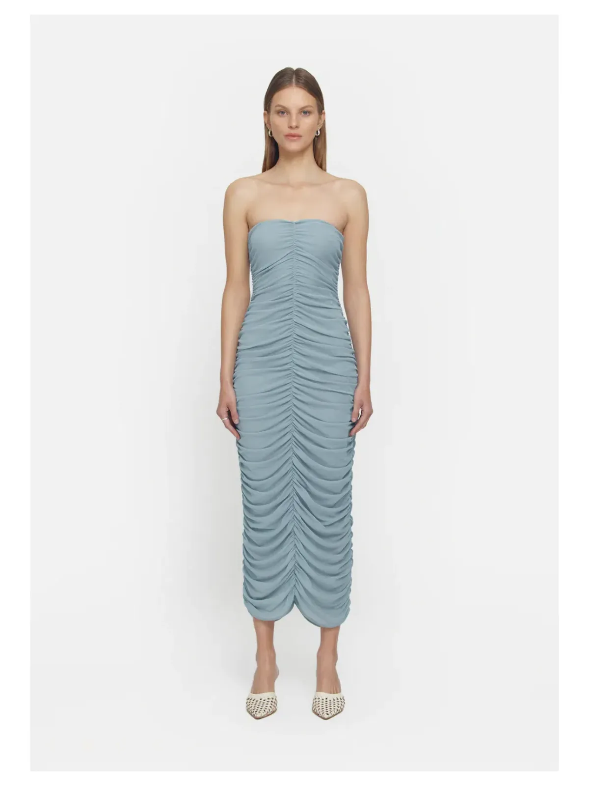 Victoria & Woods Millennia Dress Arctic Blue Size 00/ AU 6 - Image 1