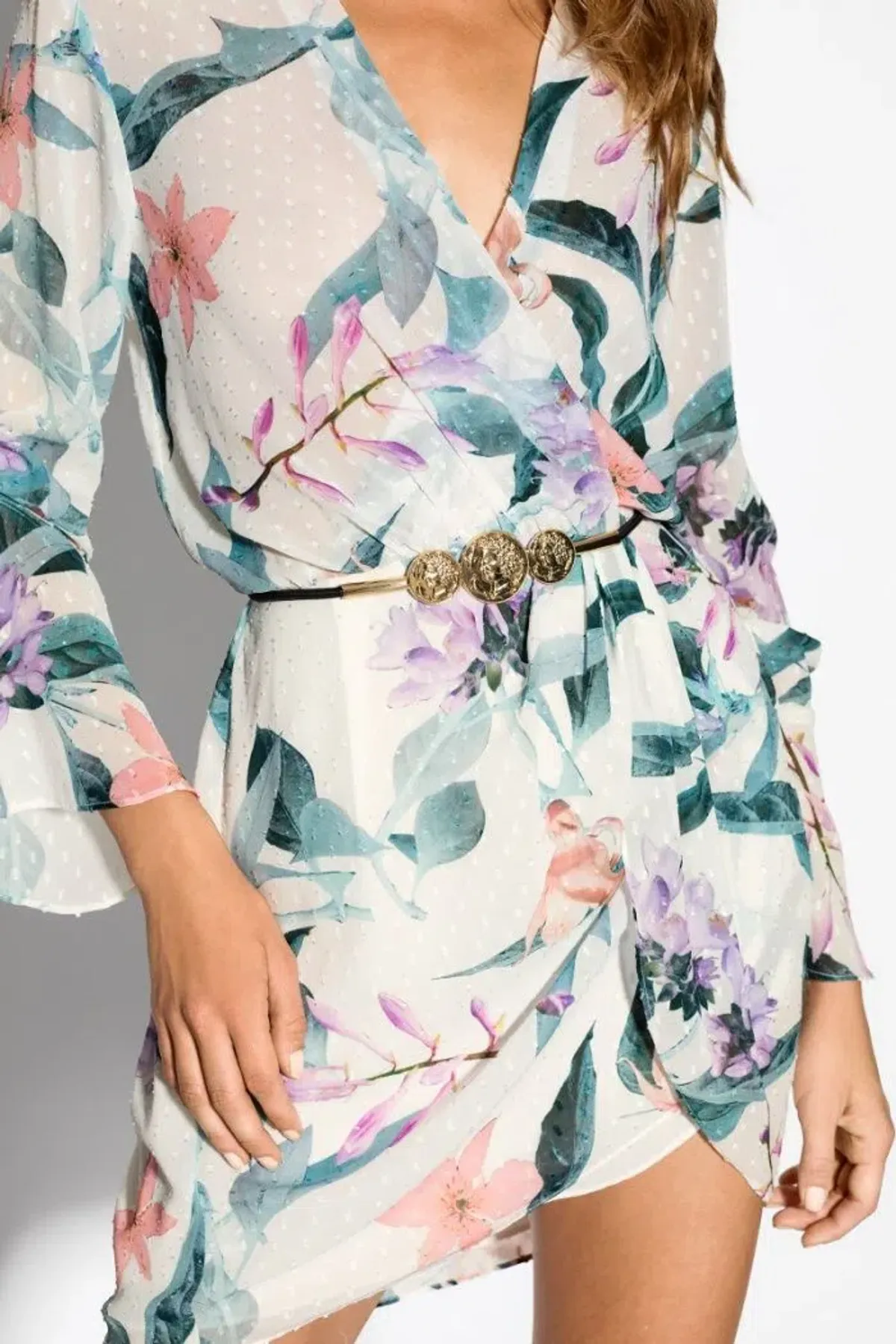 Sheike Jasper Dress Floral Size 14 - Image 2