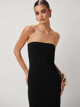 Effie Kats Danita Dress Black Size L/ Au 12 for rent on The Volte - image 2
