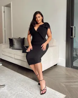 Sheike Imagination Dress Black Size 16 for rent on The Volte - image 4