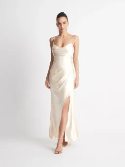 Sheike Bella Dress in Oyster Size 16 for rent on The Volte - image 2