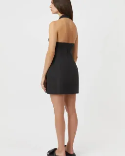 Camilla and Marc Petra Mini Dress Black Size AU 10 for rent on The Volte - image 2