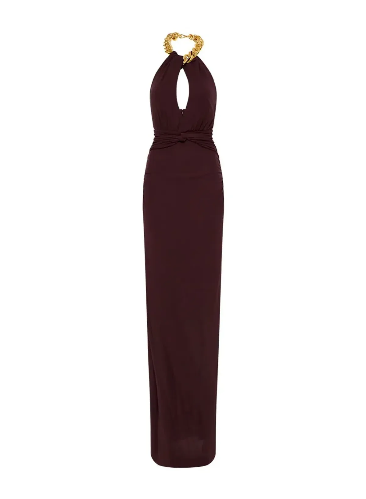 Rebecca Vallance Phoenix Gown Chocolate Size 8 - Image 4