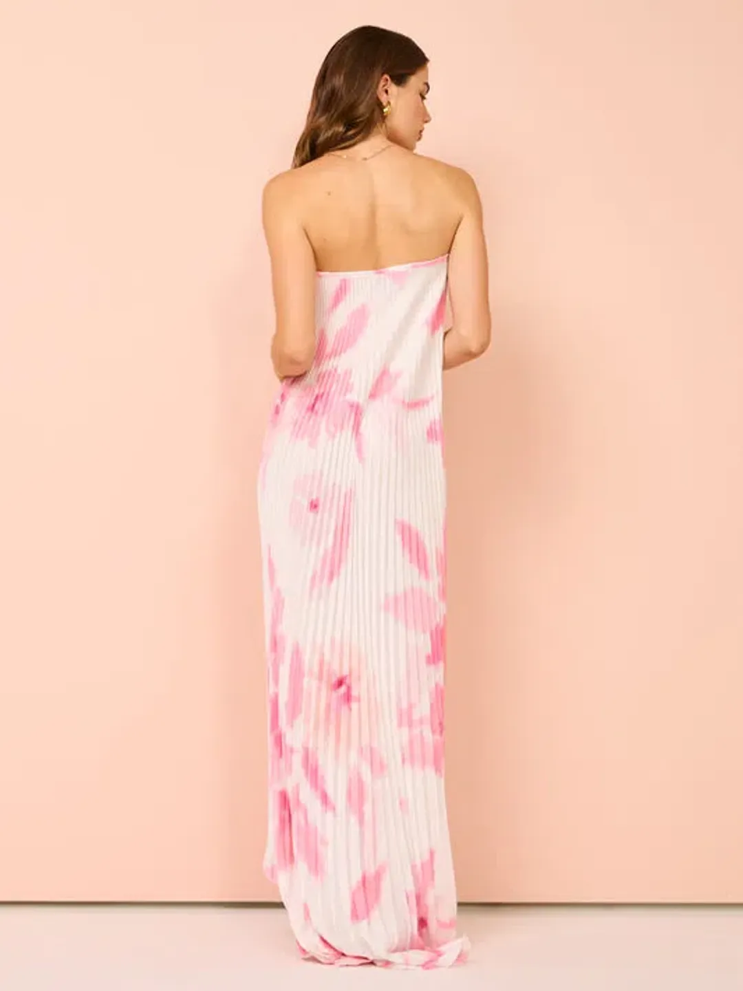 L’Idee Feminite Dress Jardin Pink Size 10 for rent on The Volte - main image