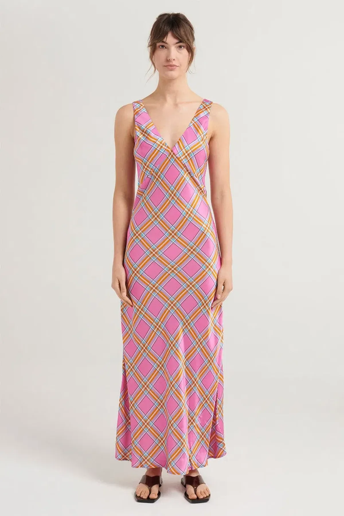Steele Eadie Dress Pink Size 10 for rent on The Volte - main image