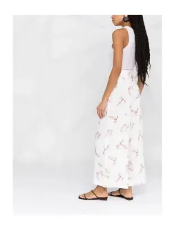 Zimmermann Dancer Wide Leg Belted Trousers Floral Size 2/ AU 12 for rent on The Volte - image 2