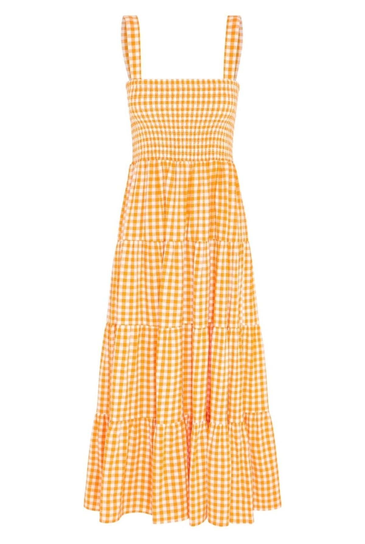 Savannah Dress (apricot) - Image 1