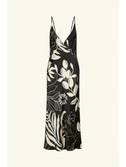 Shona Joy Silk Midi Dress in Capri Size AU 10 for rent on The Volte - image 4