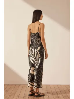 Shona Joy Silk Midi Dress in Capri Size AU 10 for rent on The Volte - image 2