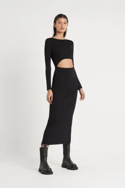 Sir The Label Celle Reversible Dress in Black Size 0 / AU 6 for rent on The Volte - image 1