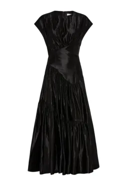Aje Serendipity Reflection Midi Dress in Black Size AU 16 for rent on The Volte - image 4