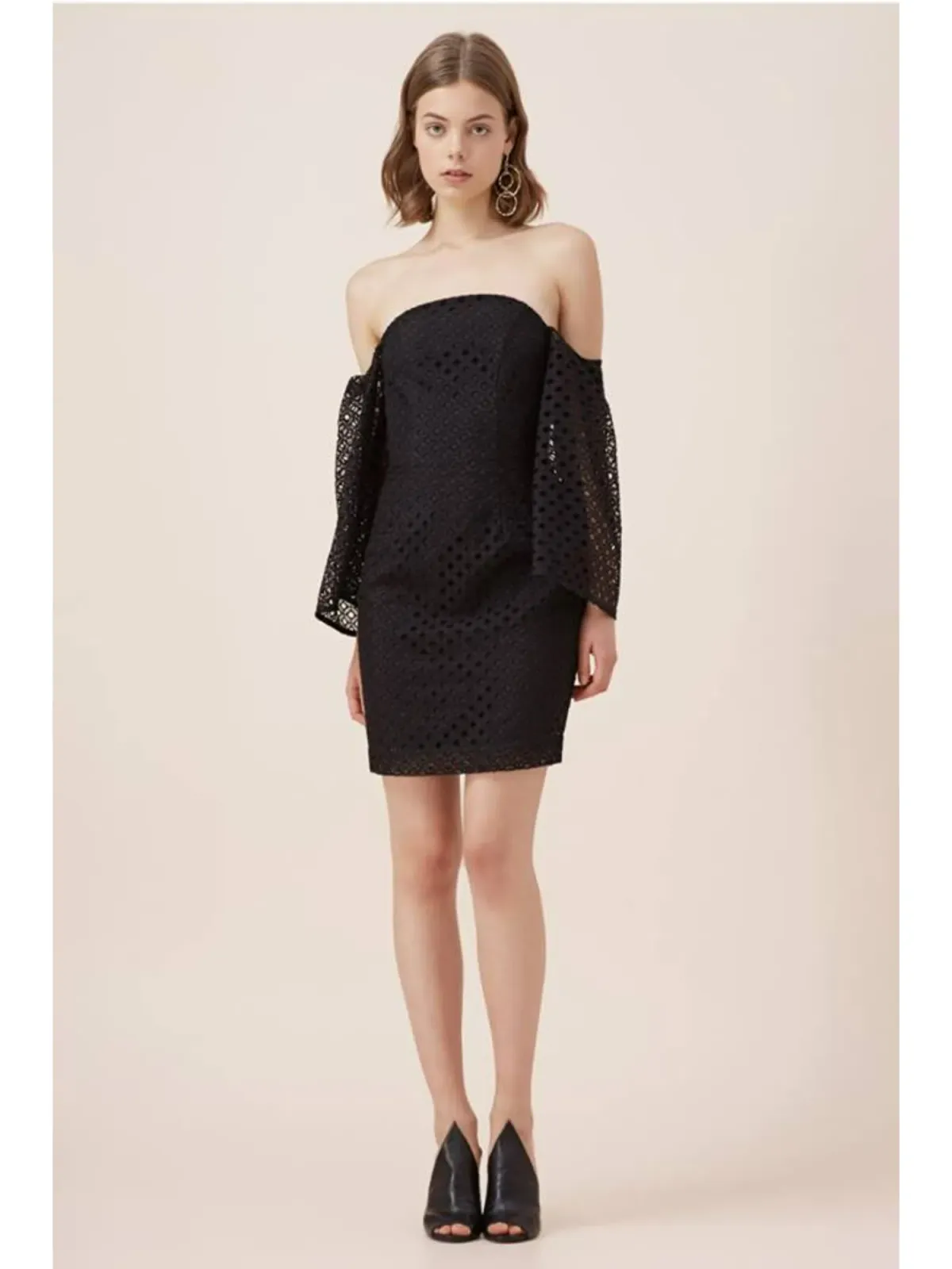 Keepsake Last Dance Mini Dress Black Size XS / AU 6 for rent on The Volte - main image