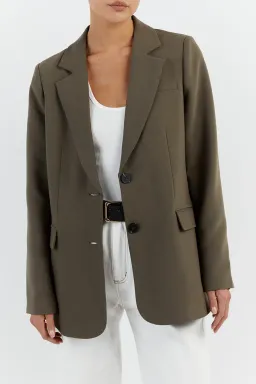 DISSH Willa Petrol Two-Piece Suit Green Size 10 for rent on The Volte - image 3