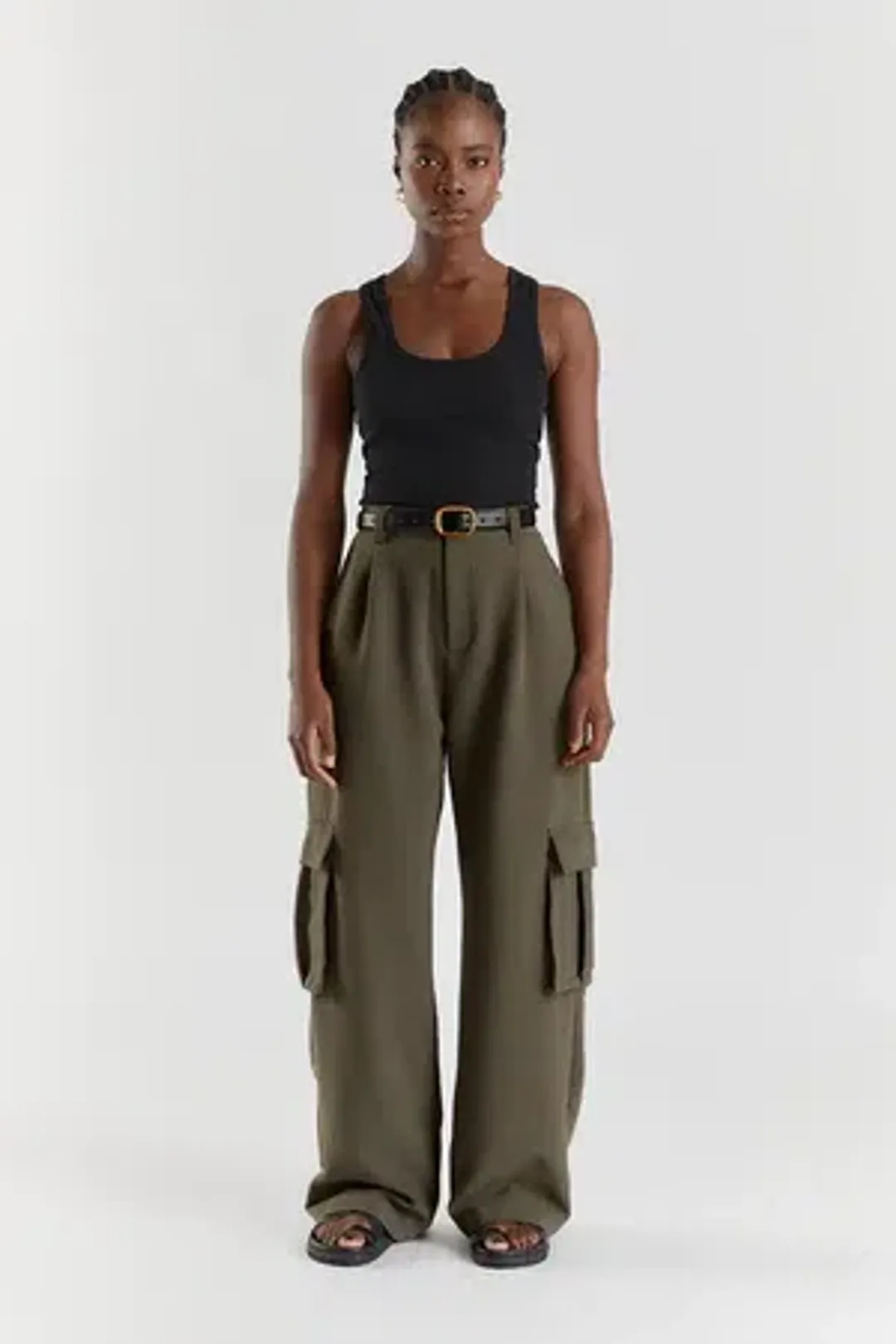 DISSH Willa Petrol Two-Piece Suit Green Size 10 for rent on The Volte - main image