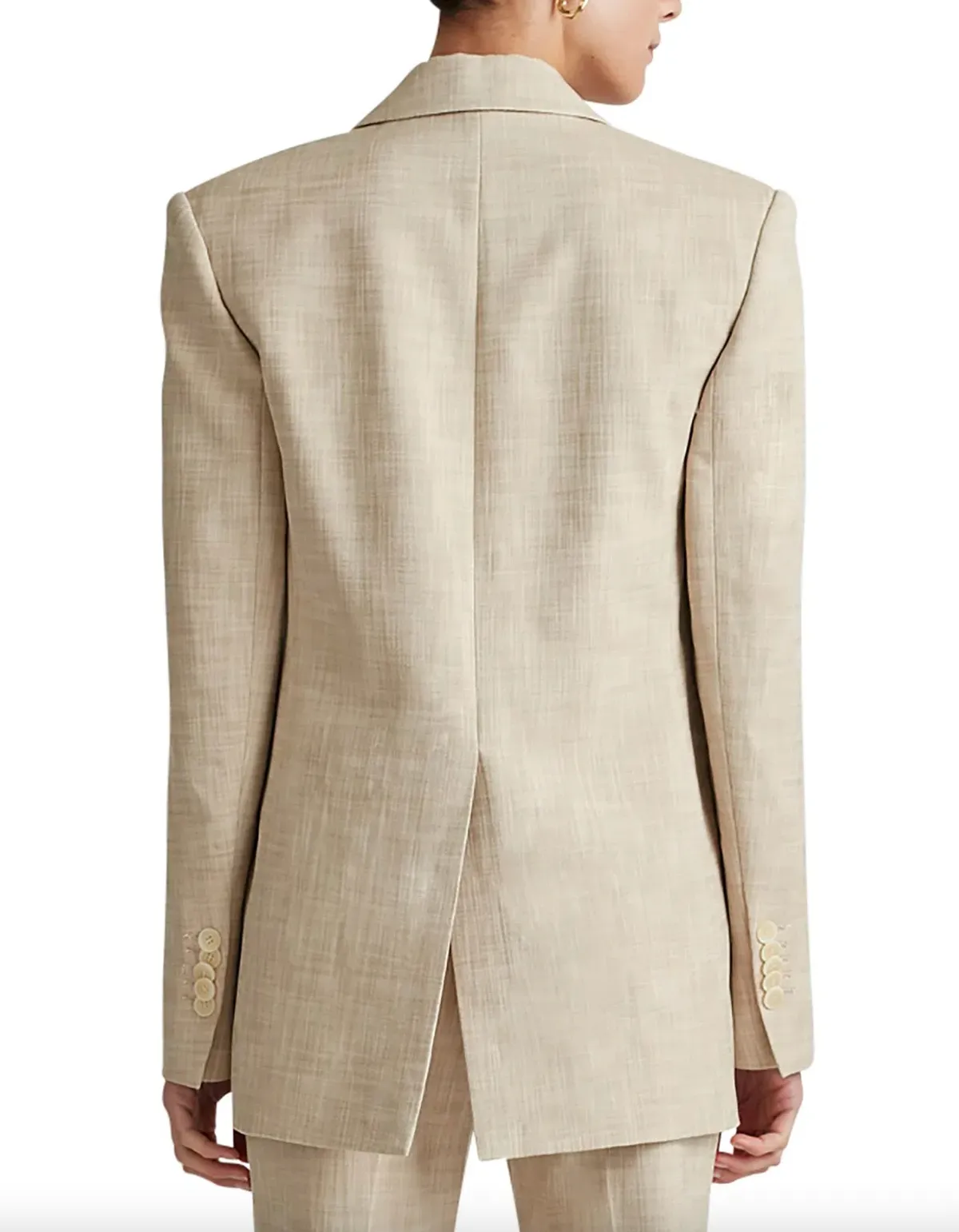 Camilla & Marc Abrera Two-Piece Suit Beige Size 8 - Image 4