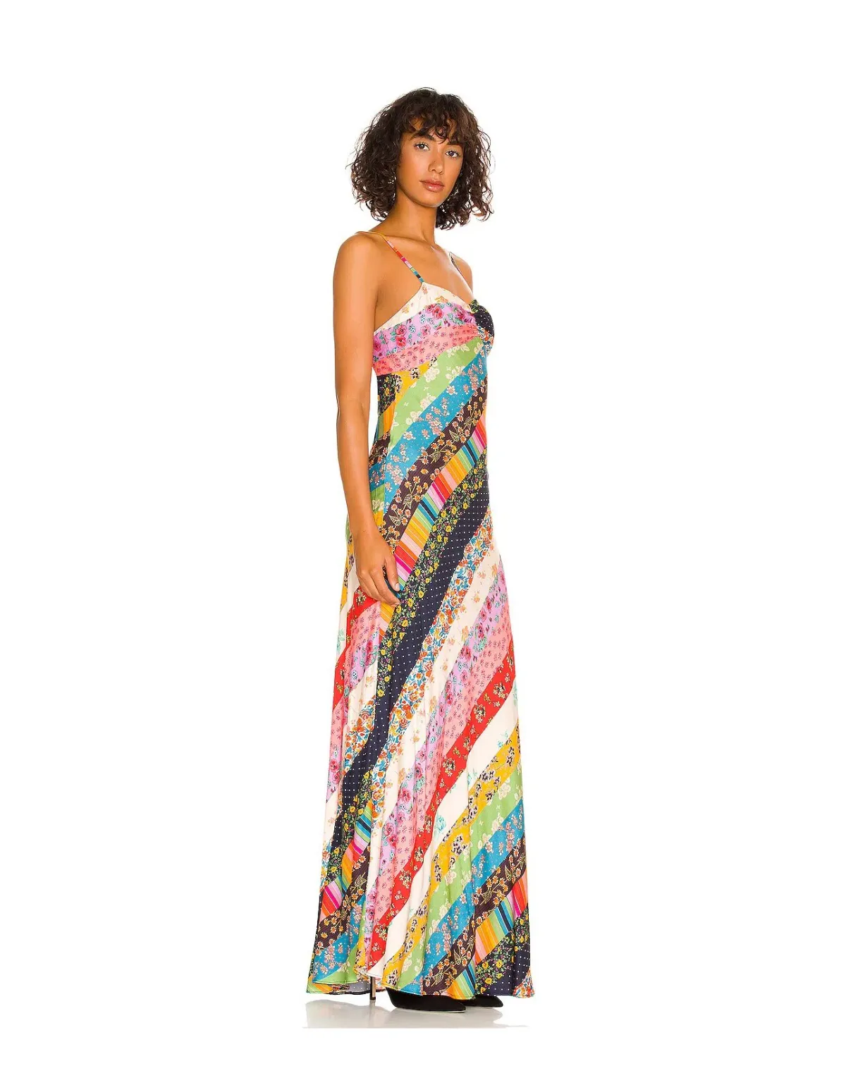 Free People Fiona Maxi Dress Multi Size 8 - Image 2