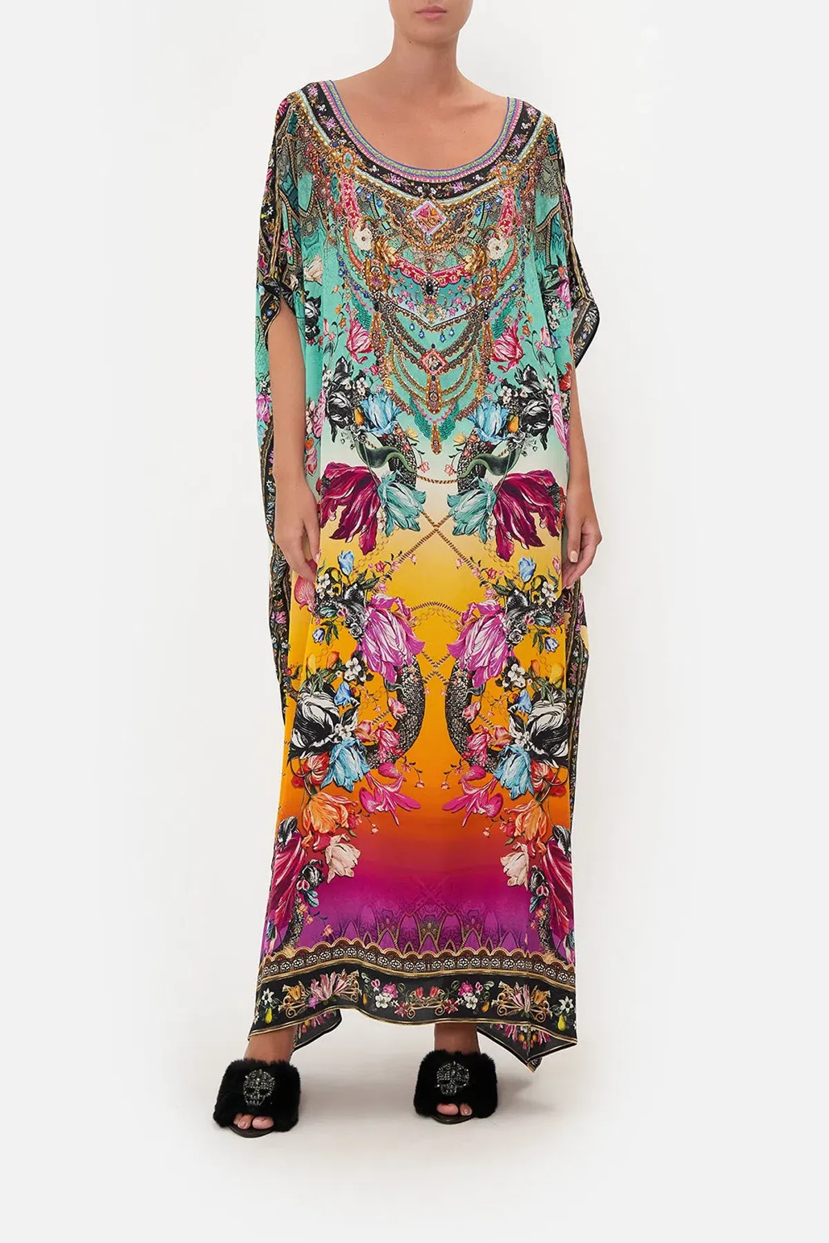 Camilla Viper Room Kaftan Multi Print One Size - Image 1