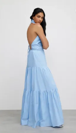 Significant Other Hunter Maxi Dress Blue Size 12 for rent on The Volte - image 2