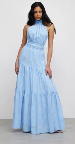 Significant Other Hunter Maxi Dress Blue Size 12 for rent on The Volte - image 5