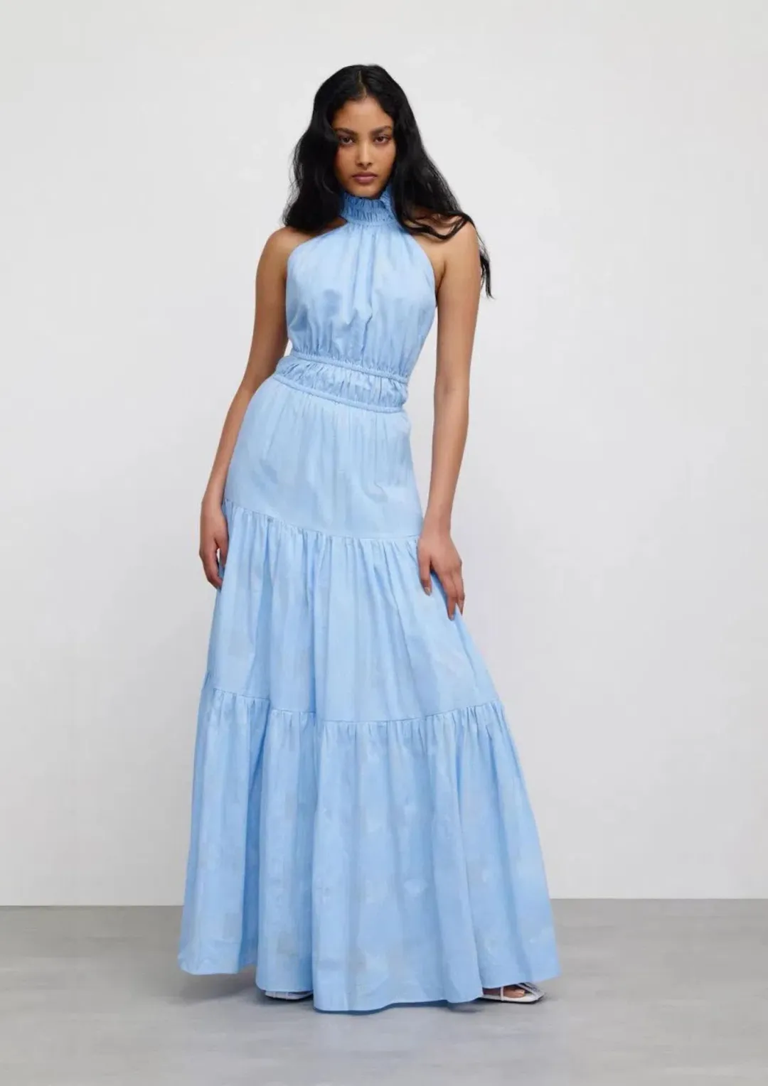 Significant Other Hunter Maxi Dress Blue Size 12 for rent on The Volte - main image