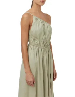 Camilla and Marc Sevilla Asymmetric Dress Oregano Green Size 14 for rent on The Volte - image 4