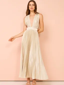 L'Idee Moderniste Gown Champagne Size AU 6 for rent on The Volte - image 13