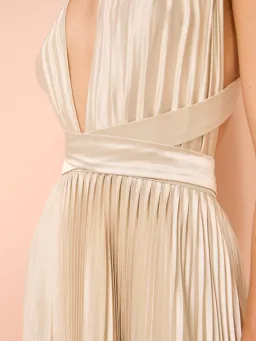 L'Idee Moderniste Gown Champagne Size AU 6 for rent on The Volte - image 7