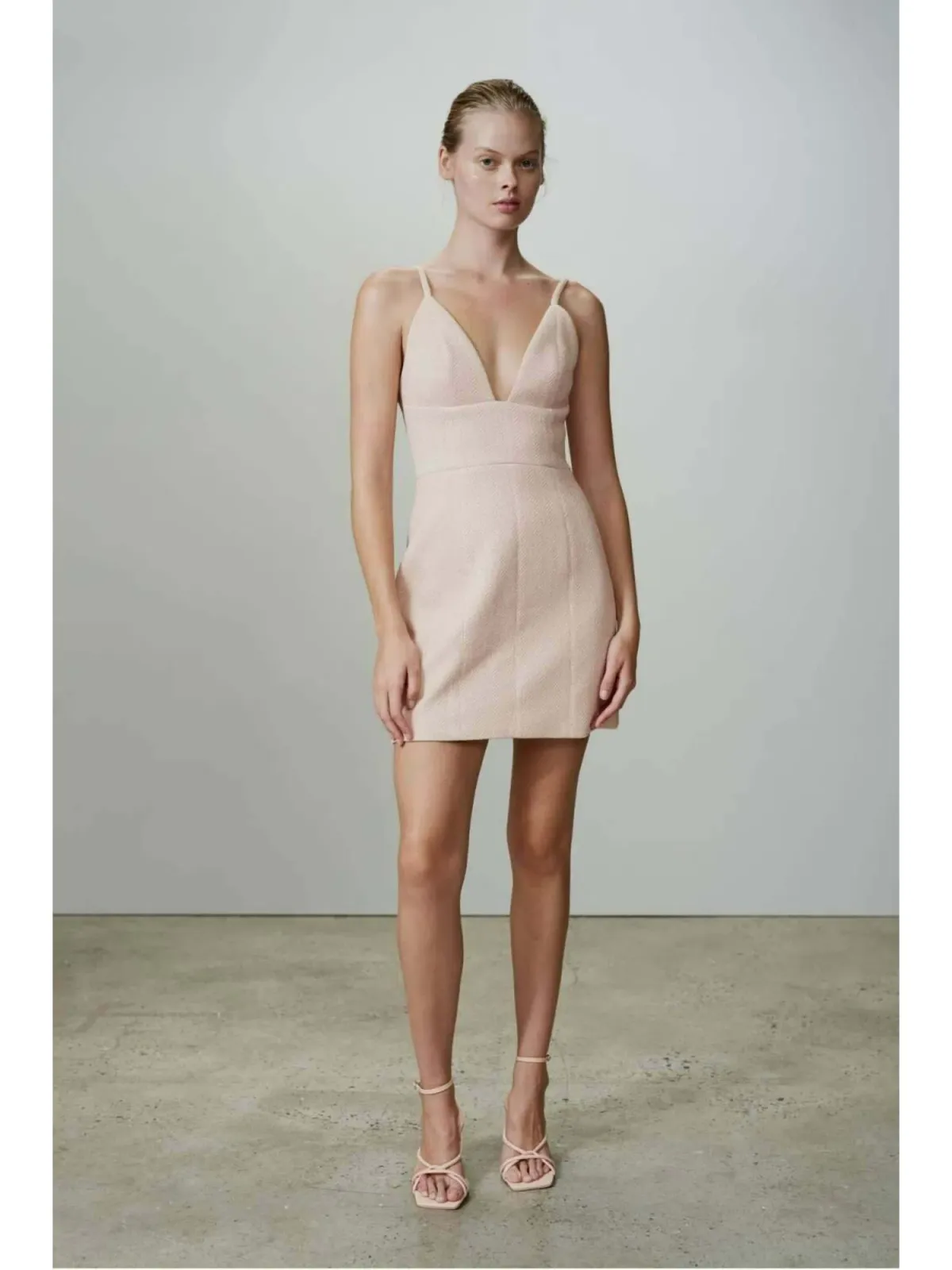 Manning Cartel French Kiss Mini Dress in Pink Size AU 8 - Image 1