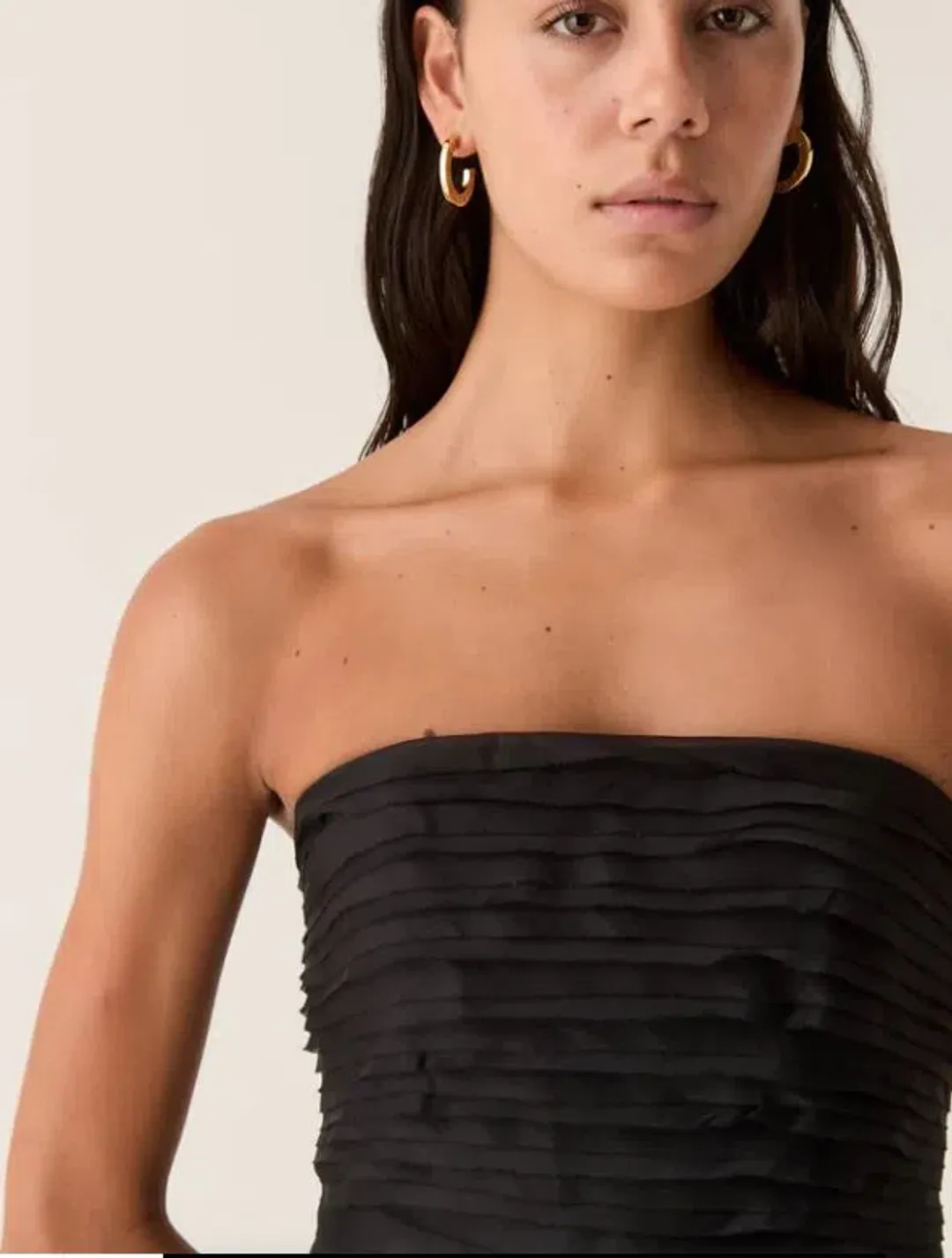 Aje Soundscape Maxi Dress in Black Size 6 for rent on The Volte - main image
