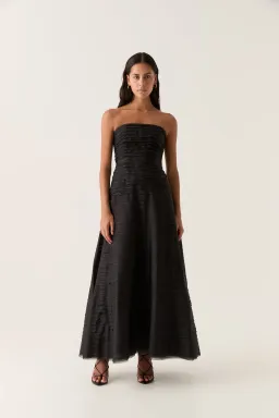 Aje Soundscape Maxi Dress in Black Size 6 for rent on The Volte - image 1