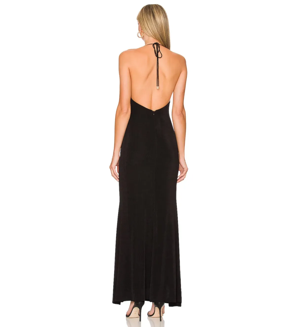 MISHA Lois Dress Black Size 14 - Image 2