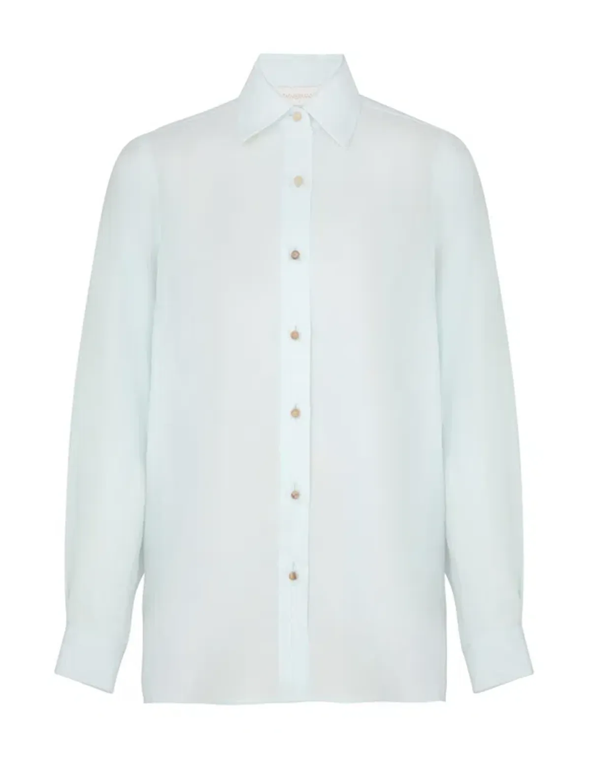 Zimmermann Natura Oversized Shirt in Size 0P / AU 6 and Short in Size 1 / AU 10 Set Mint - Image 4
