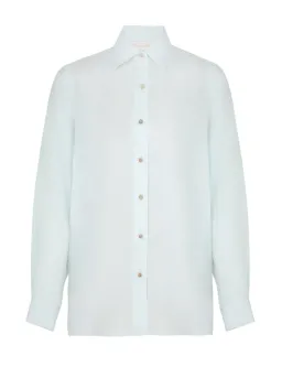 Zimmermann Natura Oversized Shirt in Size 0P / AU 6 and Short in Size 1 / AU 10 Set Mint for rent on The Volte - image 4