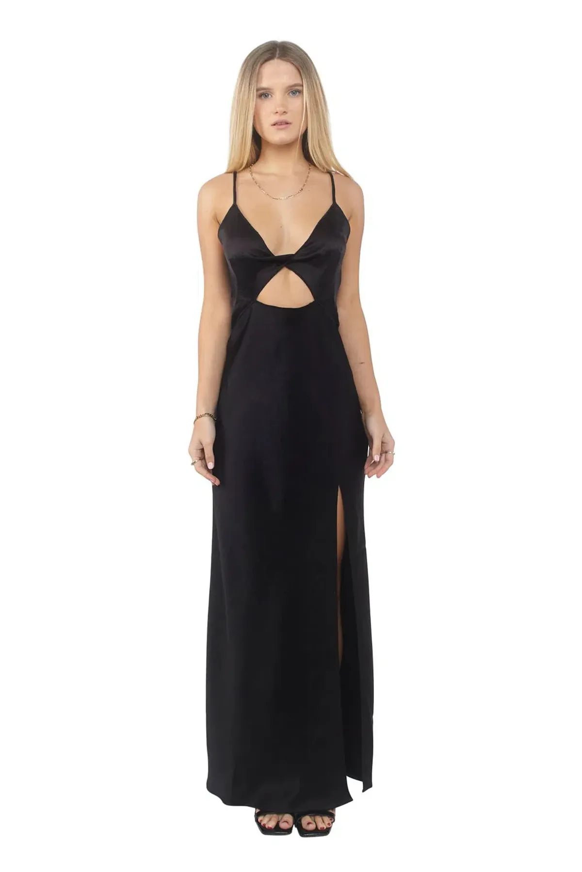 Bec & Bridge Hazel Maxi Dress in Black Size 8 - Image 1