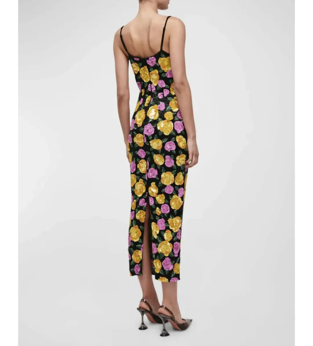 Rachel Gilbert Dallas Midi Dress in Floral Size 1/AU8 for rent on The Volte - main image