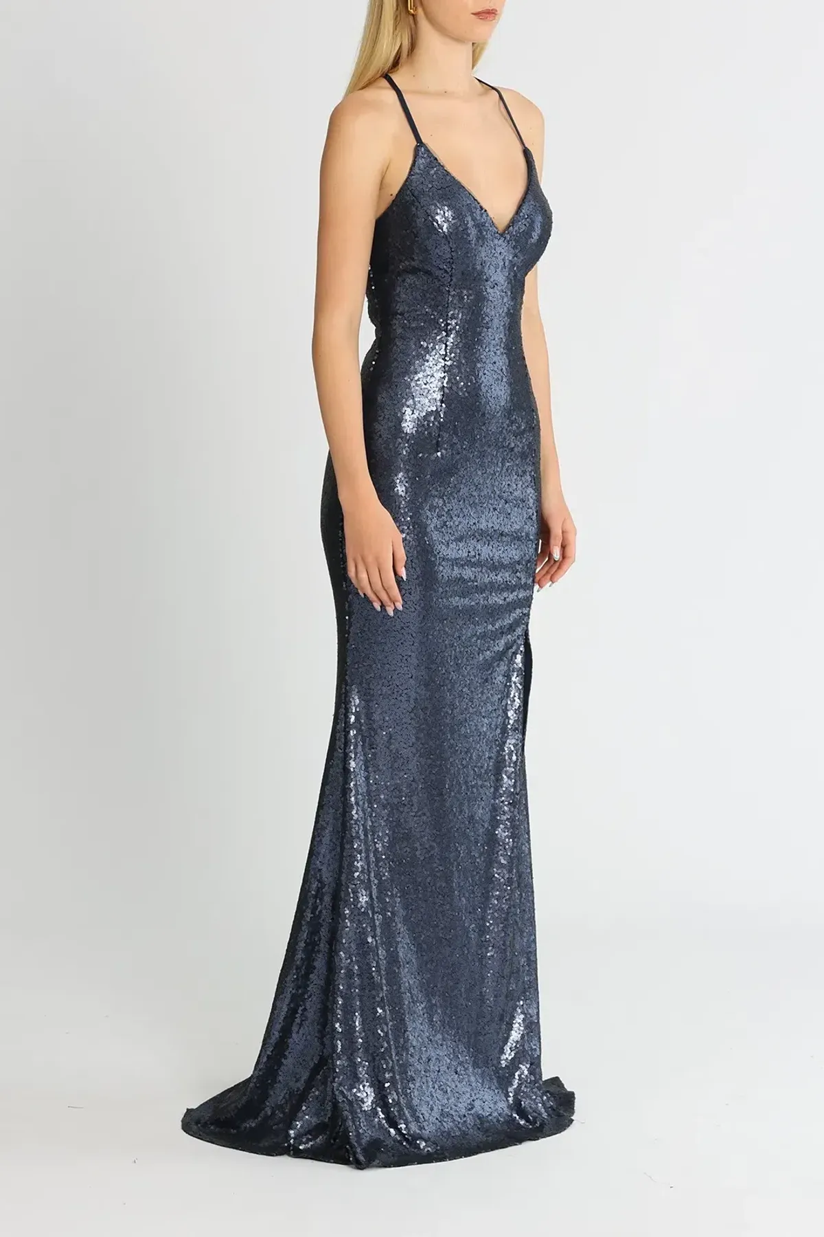 Tania Olsen India Gown Navy Size 12 - Image 2