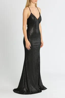 Tania Olsen India Gown in Black Size 12 for rent on The Volte - image 2