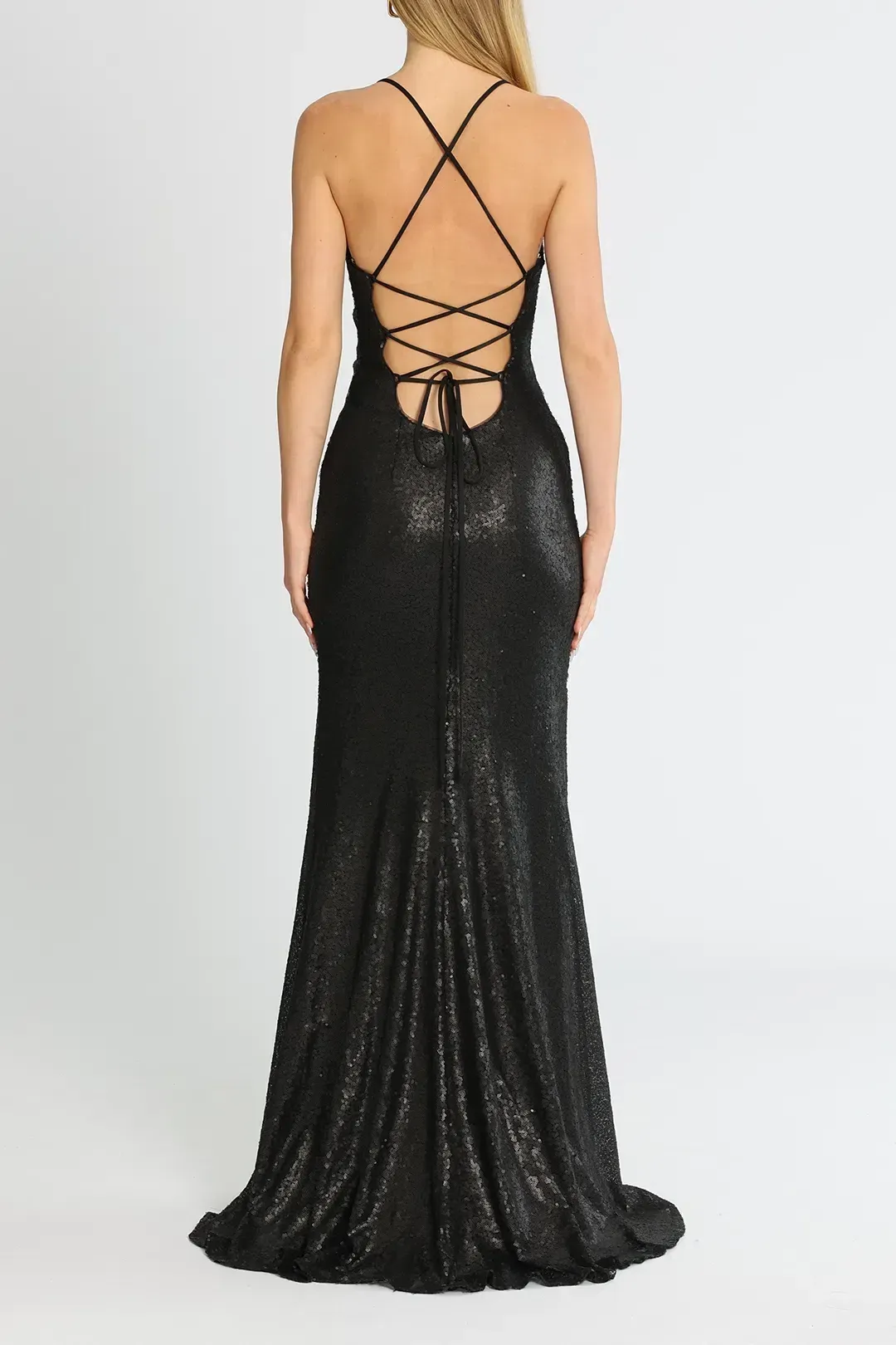 Tania Olsen India Gown in Black Size 12 for rent on The Volte - main image