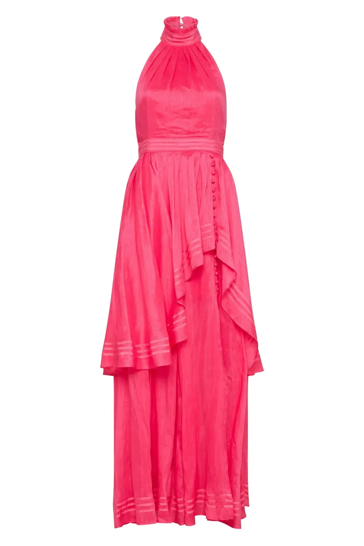 Aje Sienna Maxi Dress Berry Pink Size 6 - Image 5