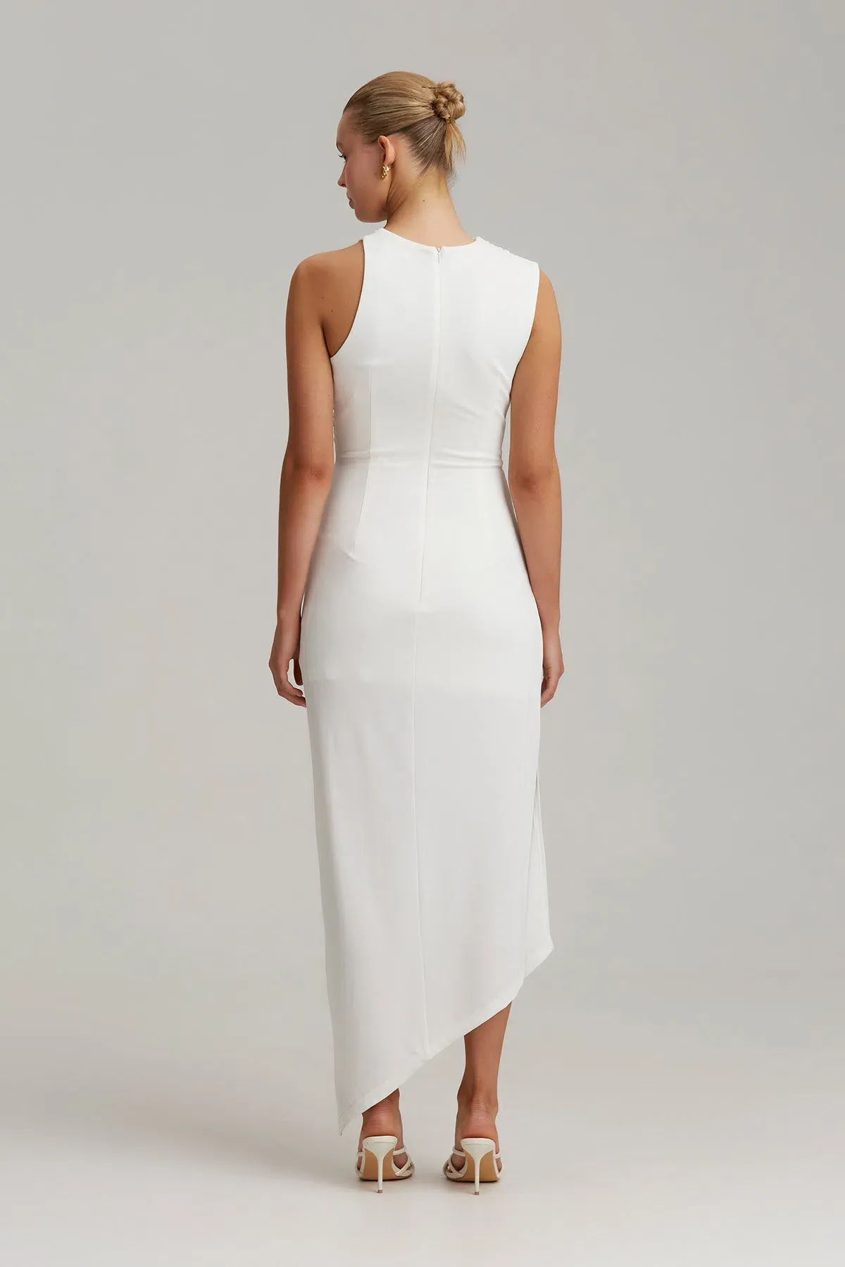 C/MEO Collective Entropy Dress White Size 8 - Image 5