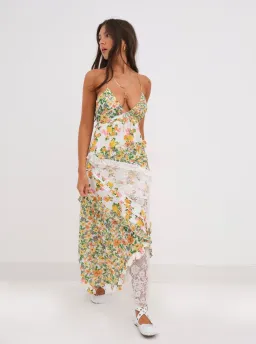 For Love and Lemons Rosalyn Dress Floral Size M/AU 10 for rent on The Volte - image 1