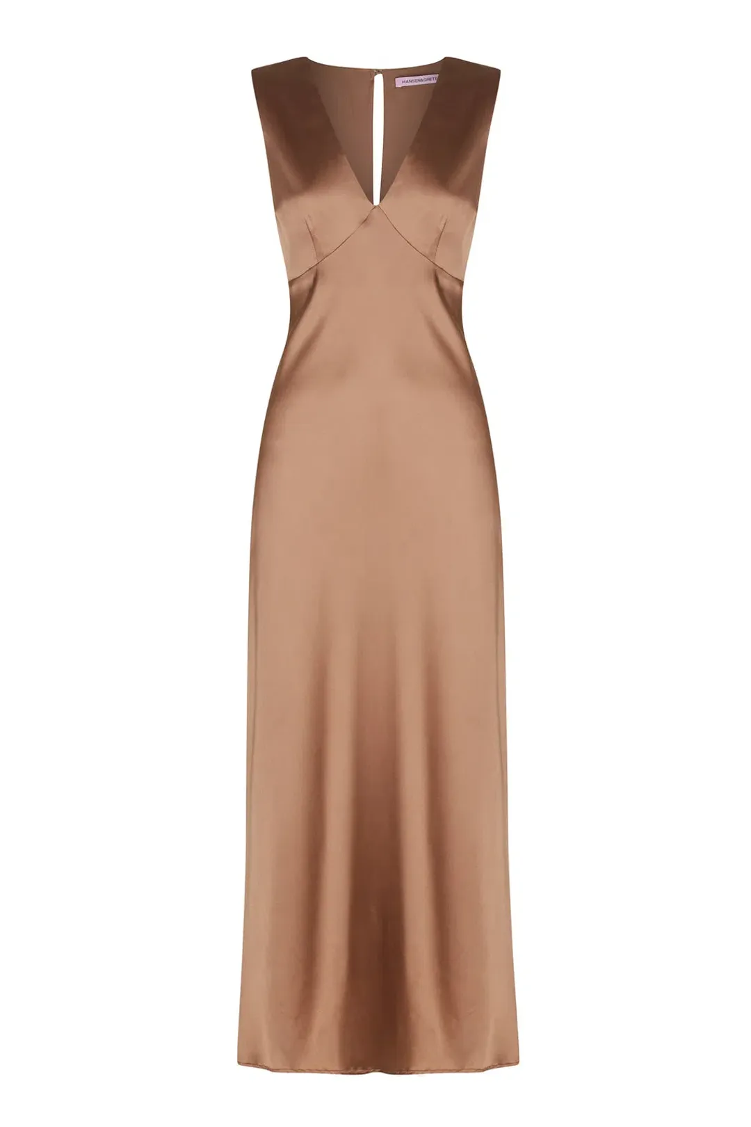 Hansen and Gretel Jessa Dress Brown Size XS/ AU 6 for rent on The Volte - main image