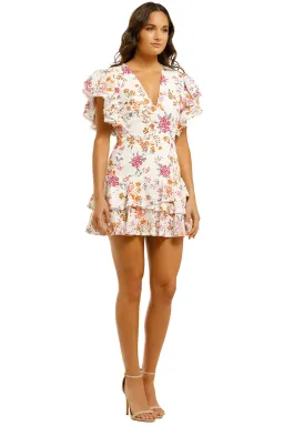Talulah Jasmine Vines Mini Dress in Print Size 6 for rent on The Volte - image 2
