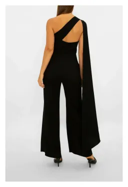 Carla Zampatti Homage to Carla Jumpsuit Black Size 8 for rent on The Volte - image 2