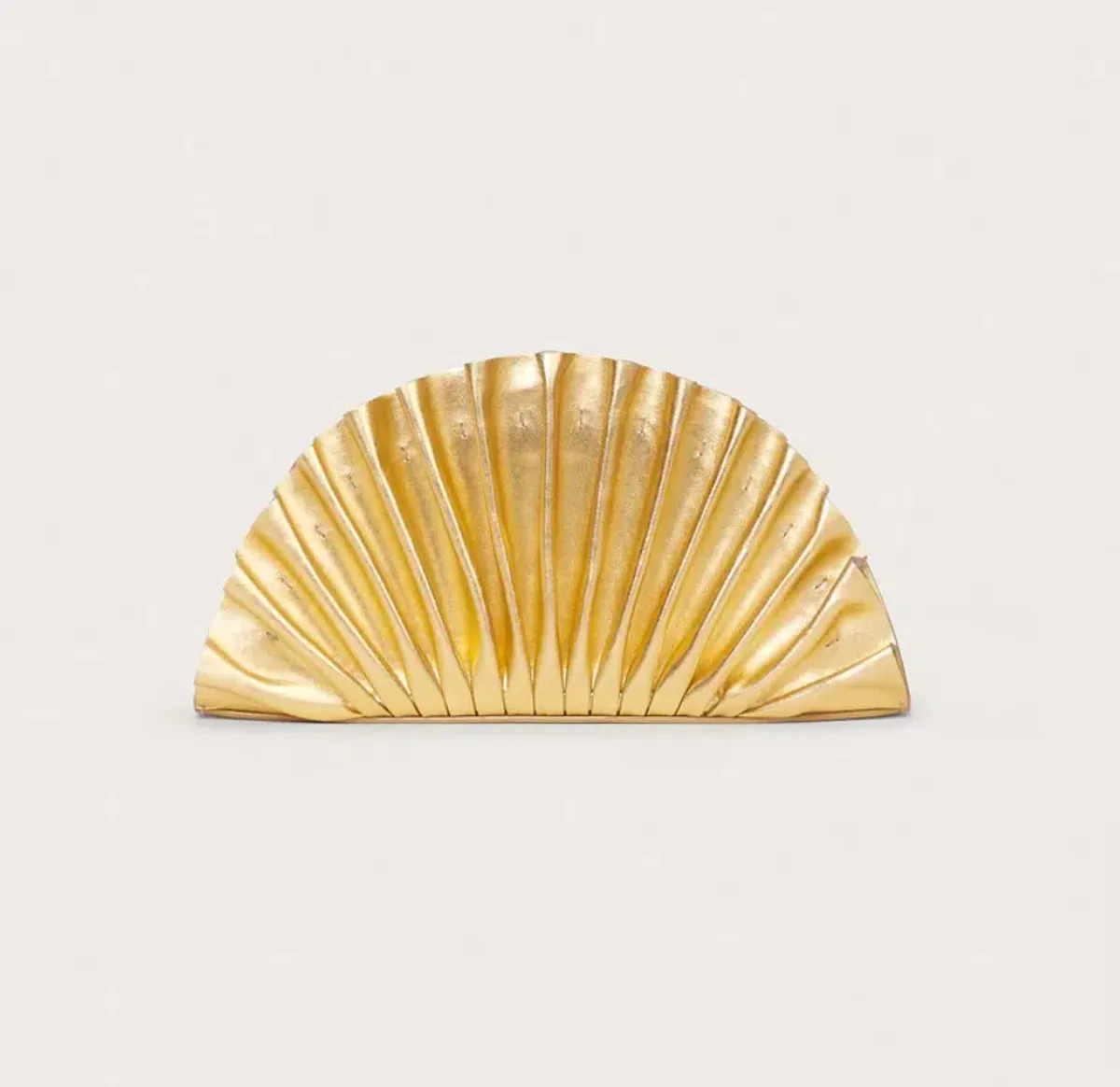 Cult Gaia Nala Mini Clutch in Gold - Image 1