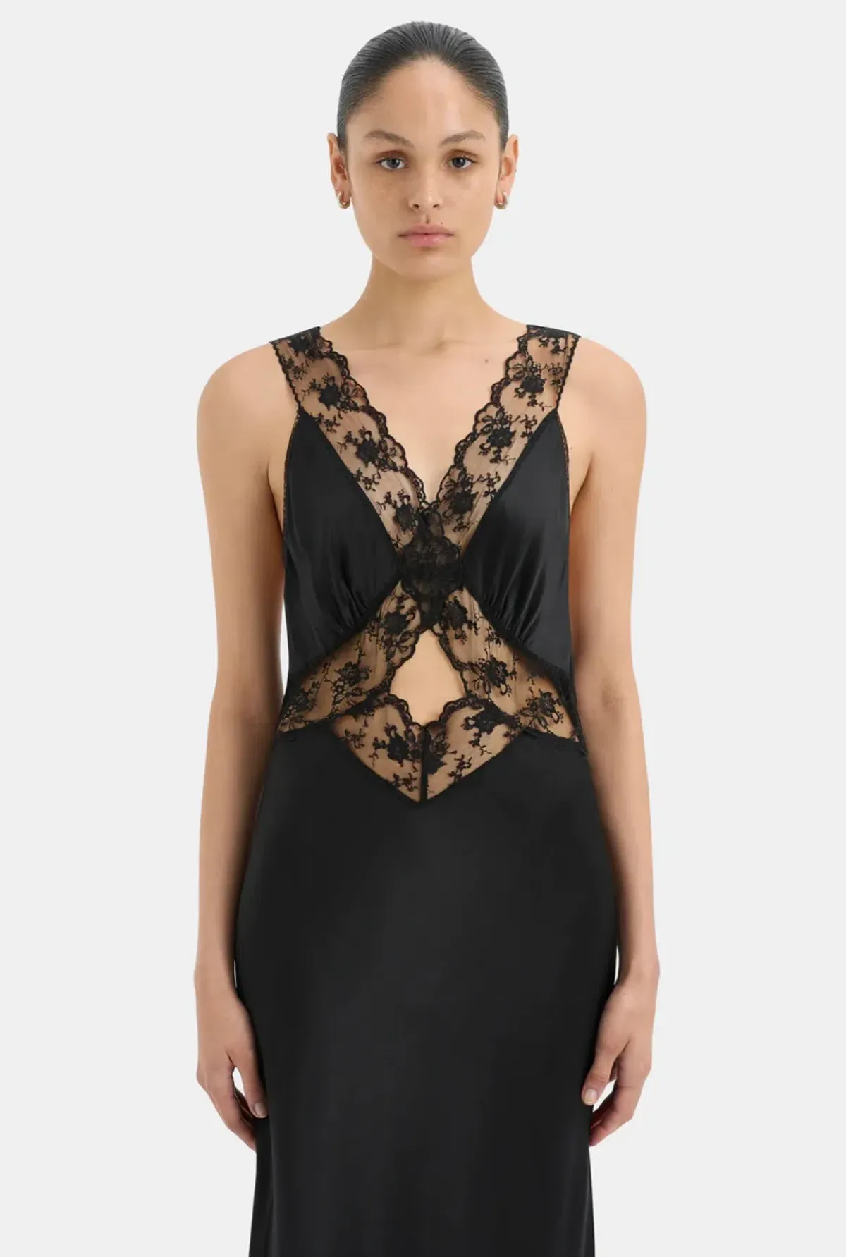 Sir The Label Aries Cut Out Gown Black Size 2 / AU 10 - Image 2